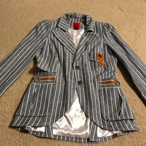 V Cristina button up Blazer